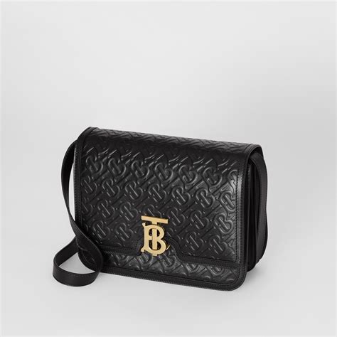 burberry tb leather bag|burberry tb monogram bag.